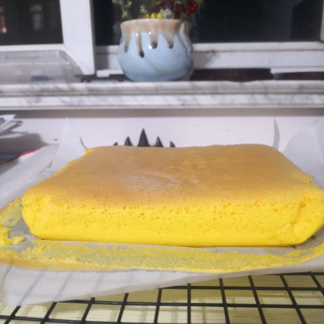 【免费配方】最近在日本很火的一款舒芙蕾烫面海绵蛋糕