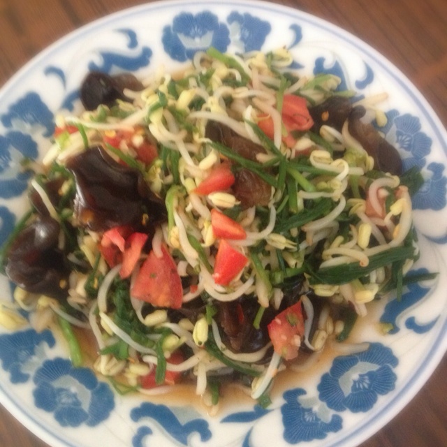 凉拌豆芽