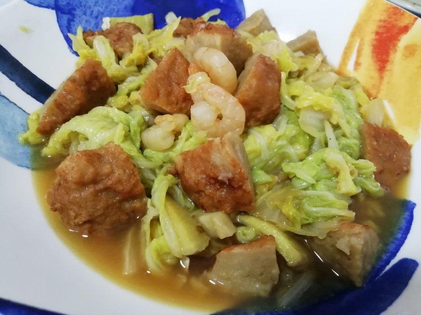 【原创】胶州大白菜炖狮子头