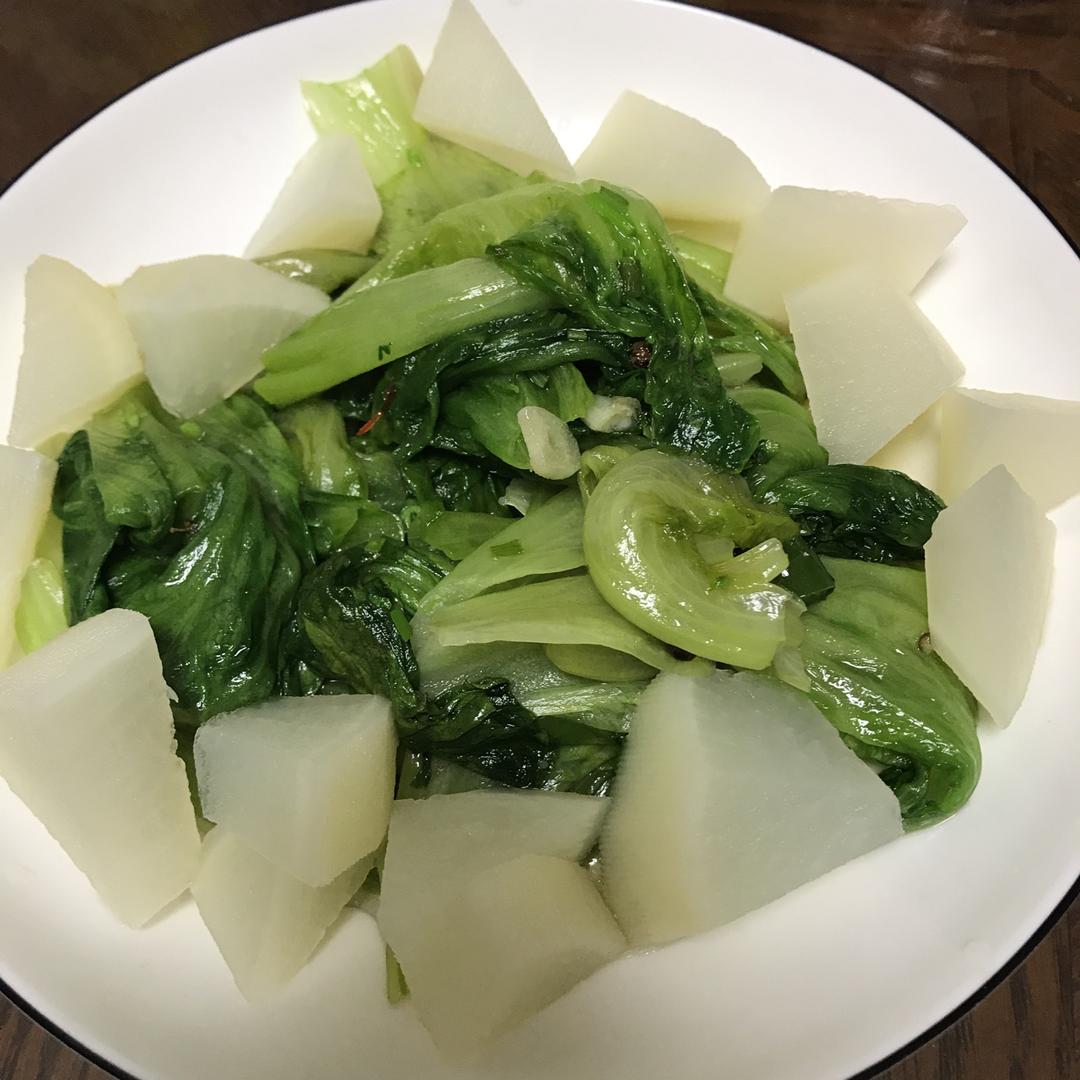 #从生菜通心菜入手教你炒出青爽脆绿的叶菜#