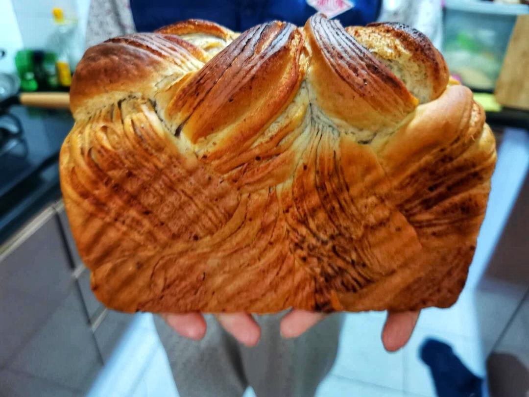 豆沙大理石吐司