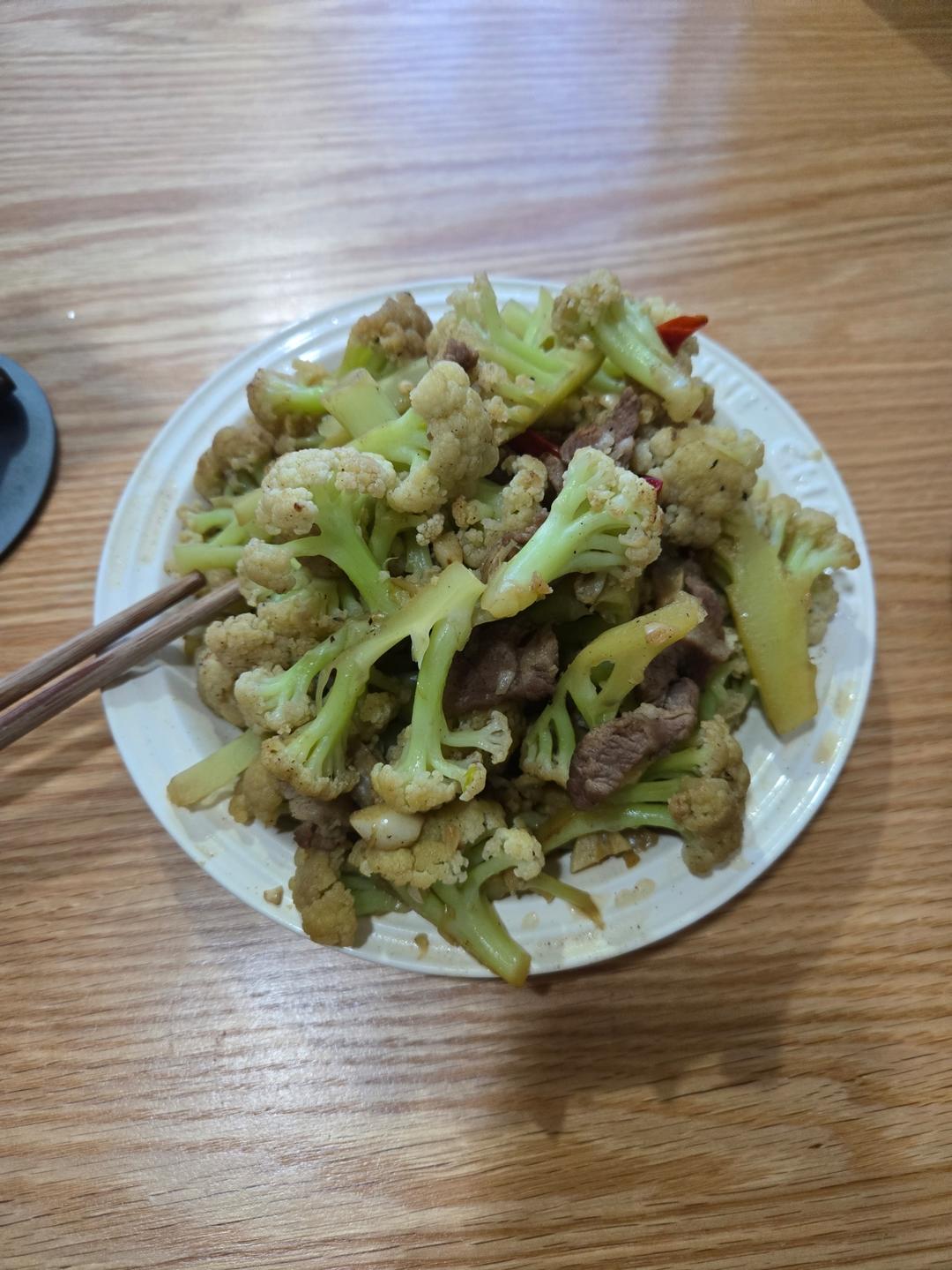 干锅有机花菜