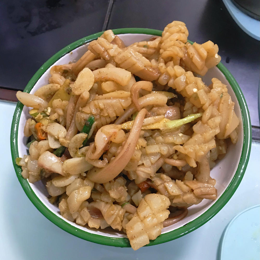 爆炒鱿鱼