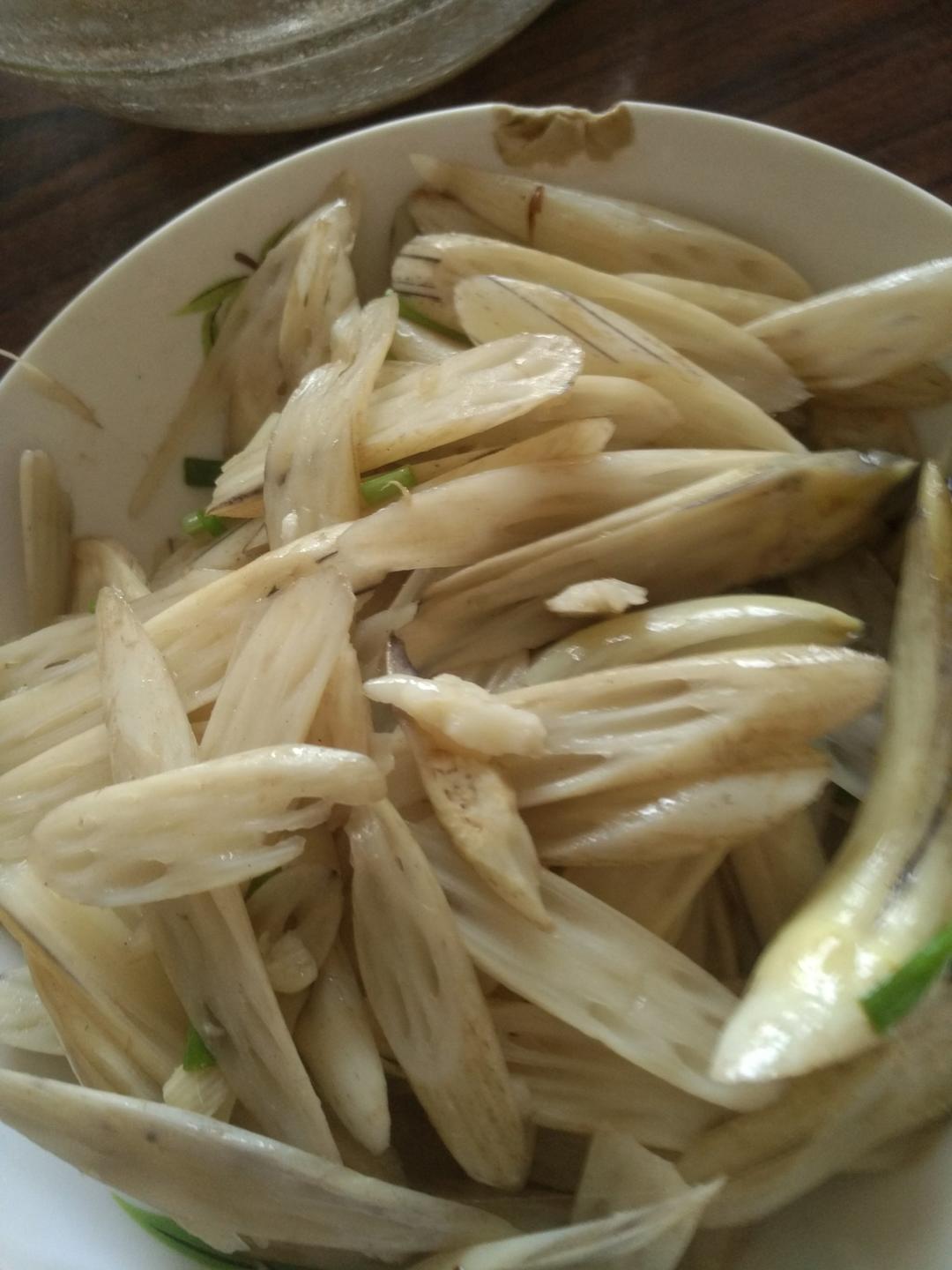 清炒藕带