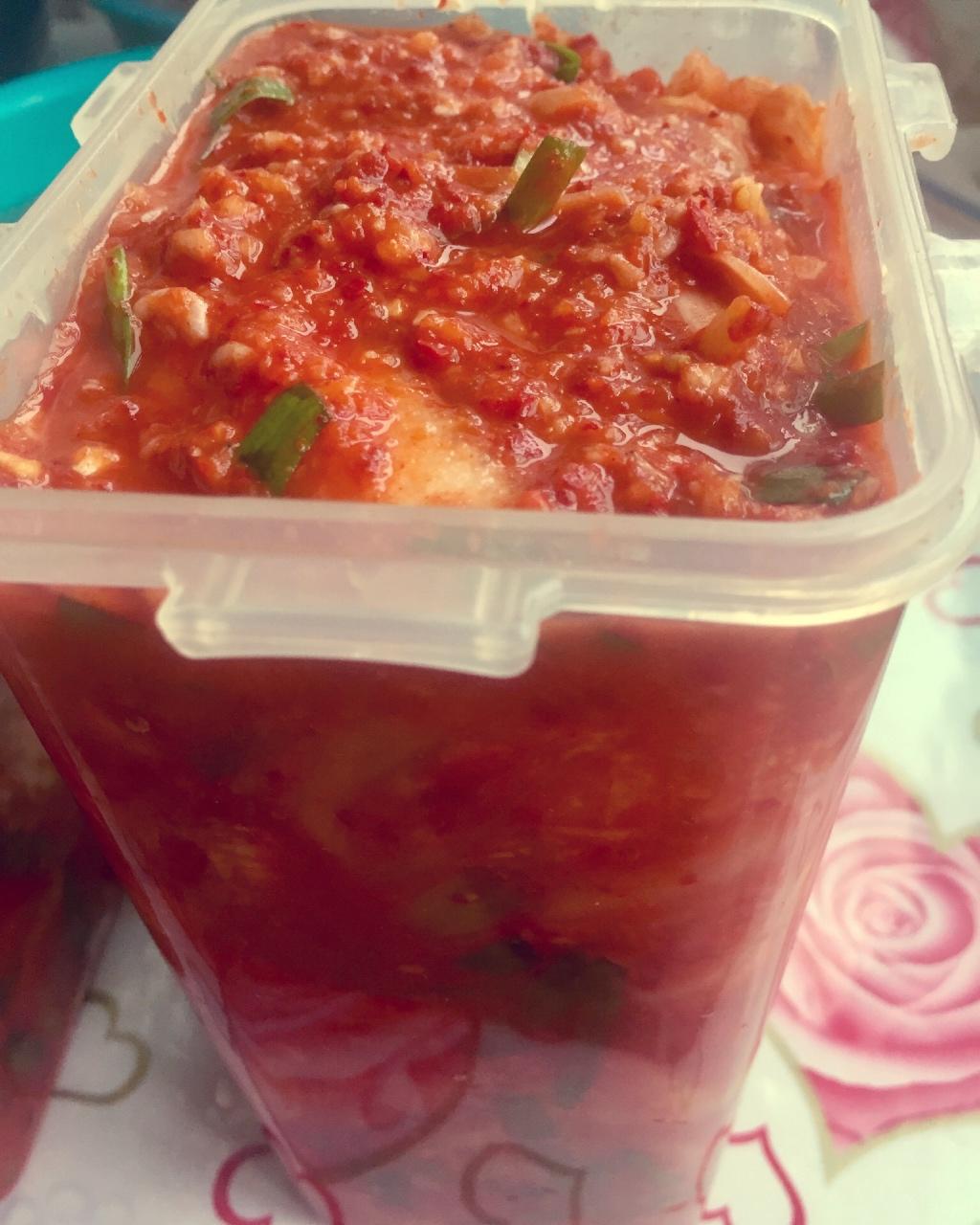 正宗韩国泡菜的制作