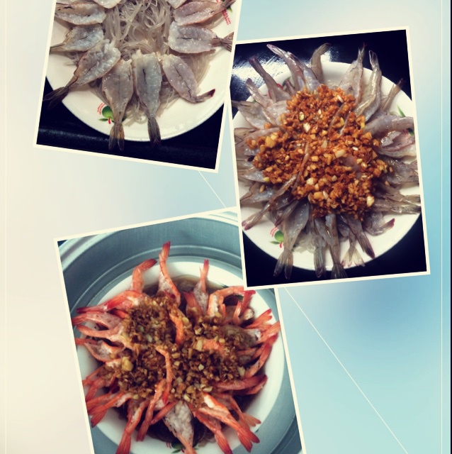 蒜蓉粉丝蒸虾