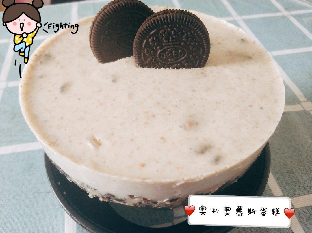 奥利奥酸奶慕斯 低脂无奶油奶酪淡奶油