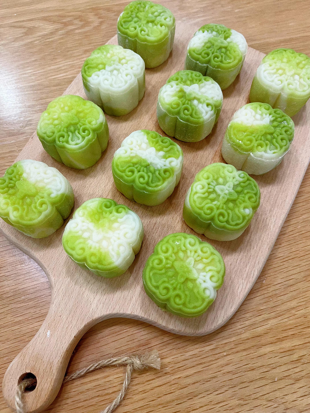 玉如意冰皮月饼｜国潮风！简单快手！无需烤箱