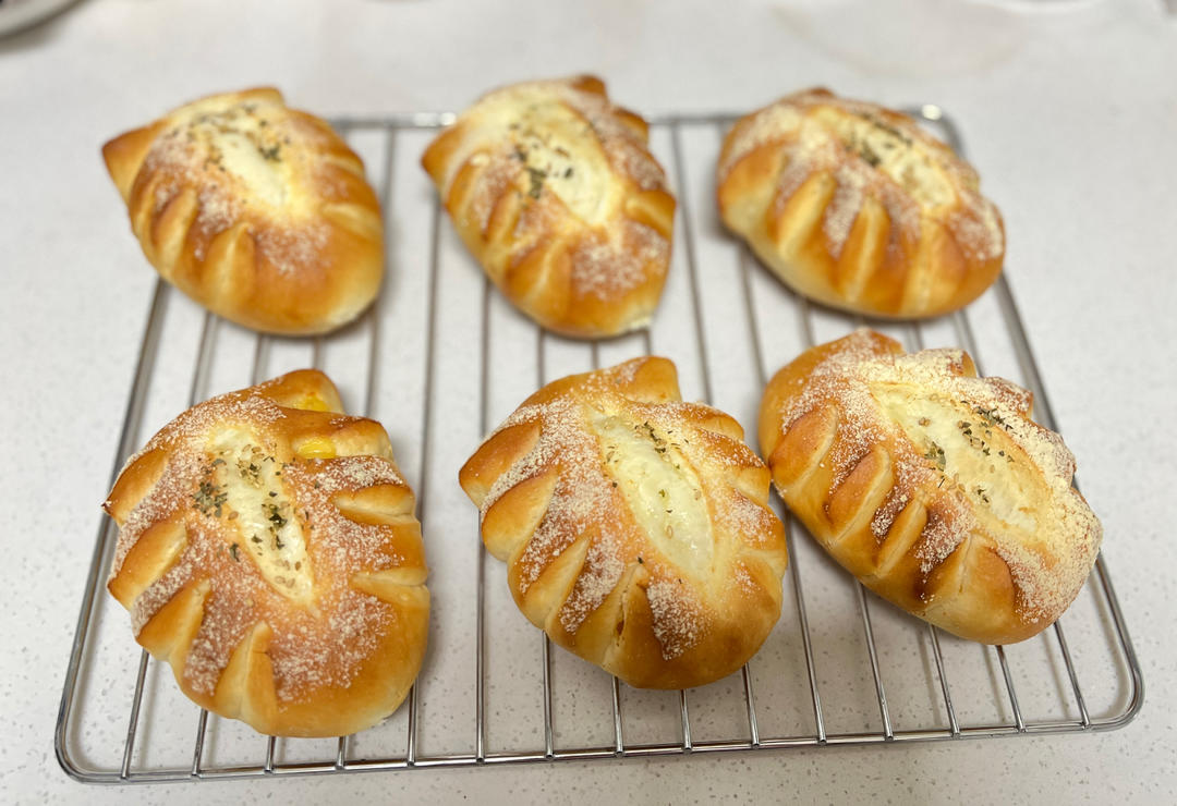 直接法万能面团－培根芝士包