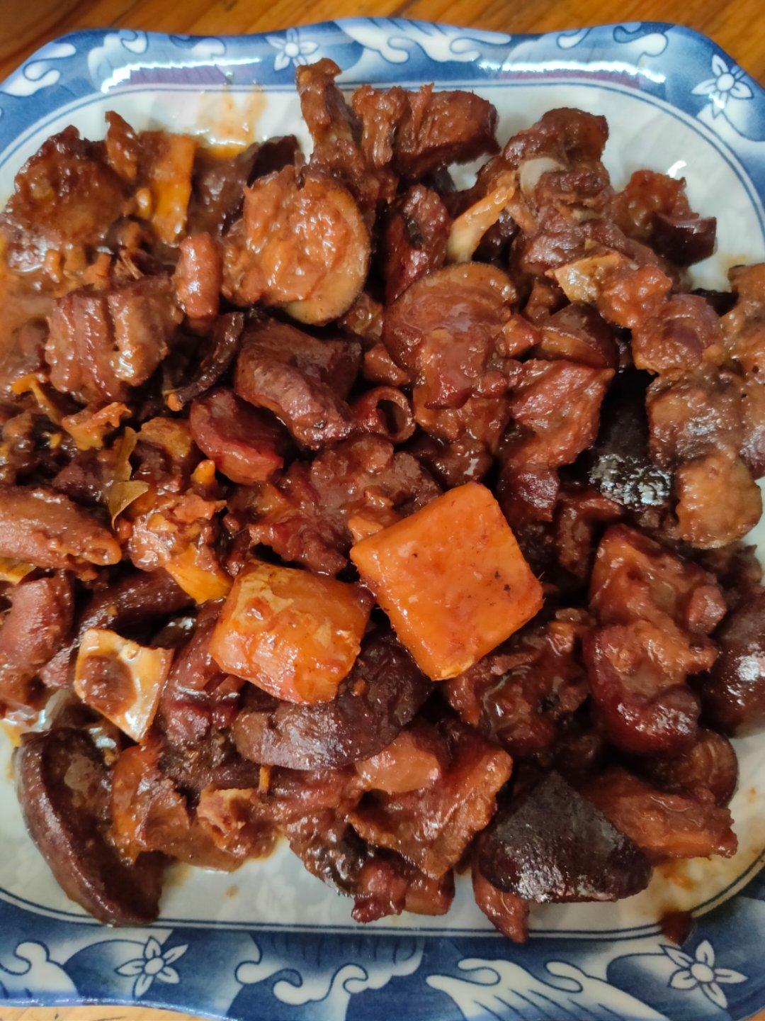 卤汁锅底烧