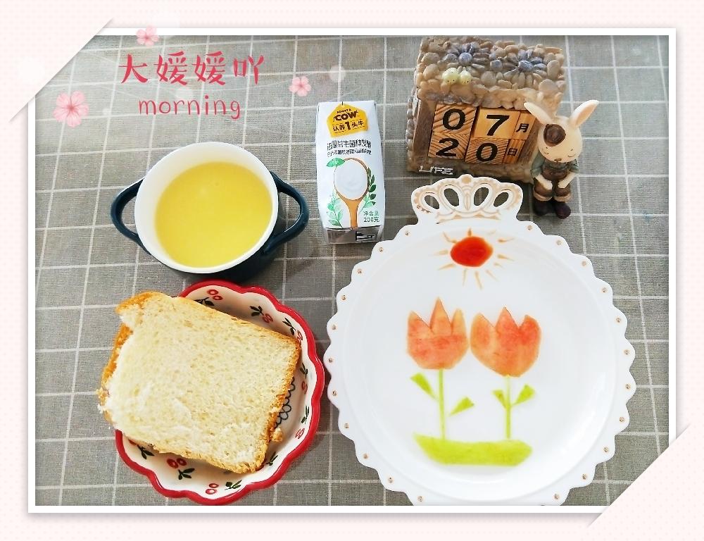 纯奶手撕吐司的做法 步骤1