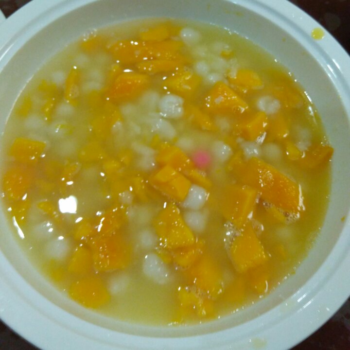清爽芒果小圆子
