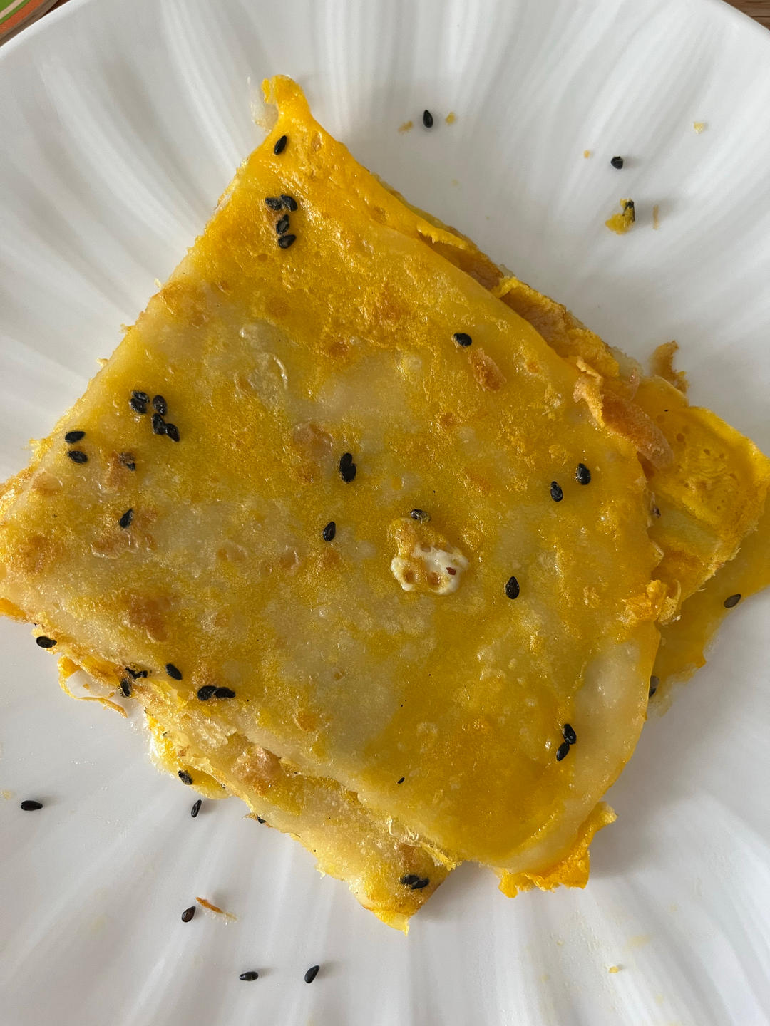 开学营养早餐鸡蛋饼 快手面食 柔软劲道 手不沾面 附细节视频详解