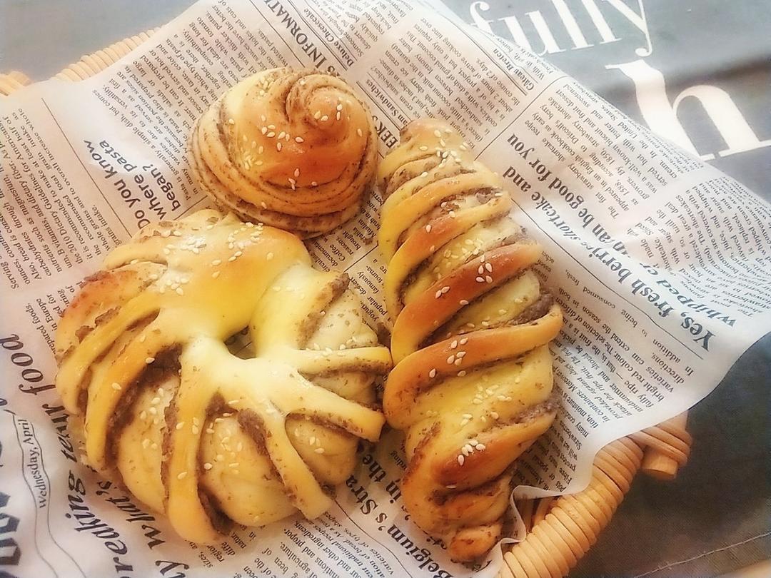 豆沙面包|包含5种整形方法|干货篇