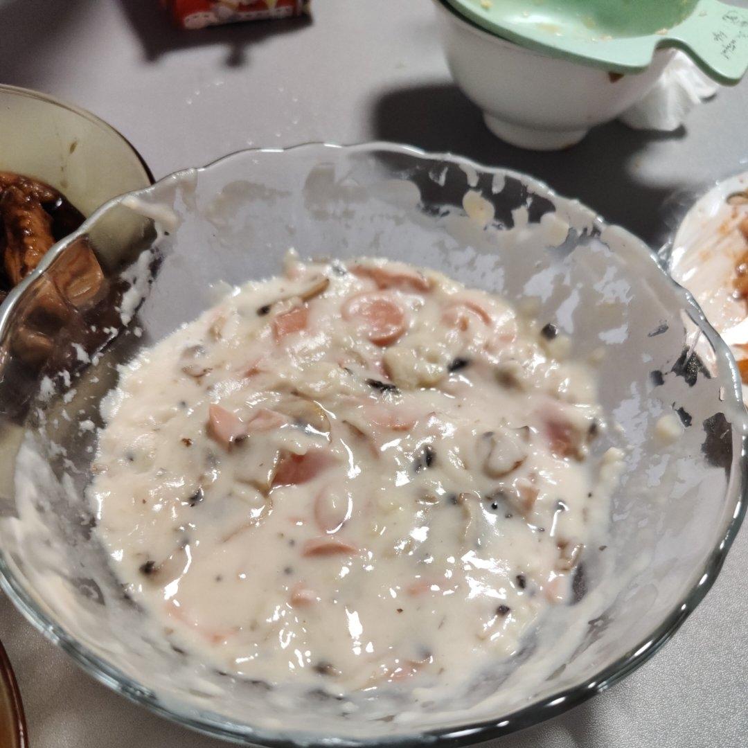 奶油蘑菇汤（完美比例版）