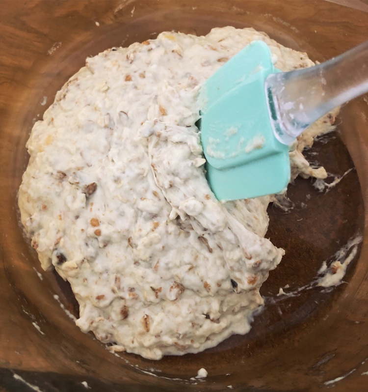 铁铸锅#超简单免揉面欧包，外酥内软❤️的做法 步骤3