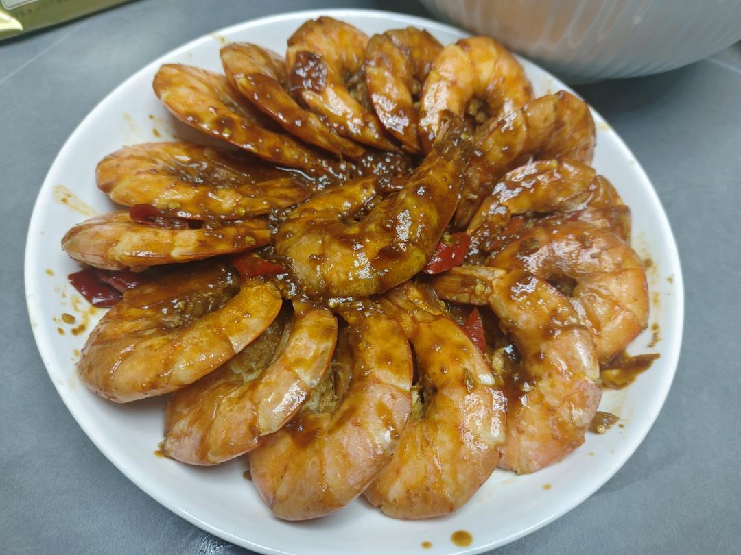 家庭版油焖大虾