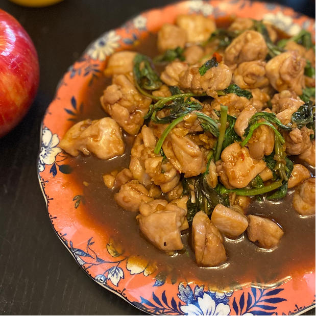 罗勒鸡 Basil Chicken，超级好吃快手菜 | 就这样