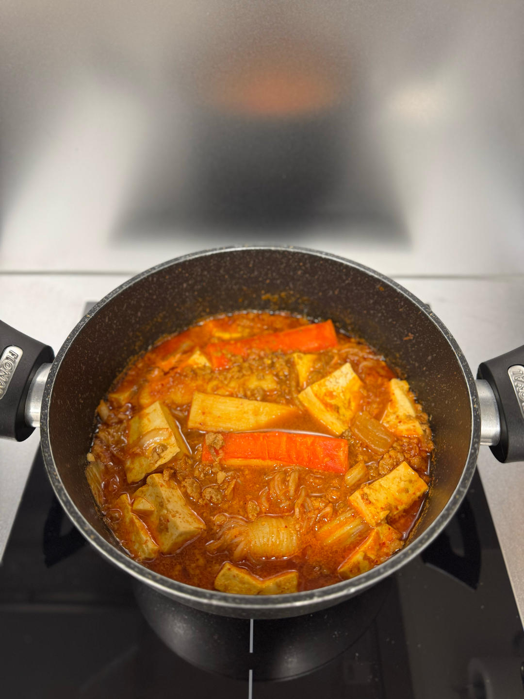 泡菜豆腐肉碎锅