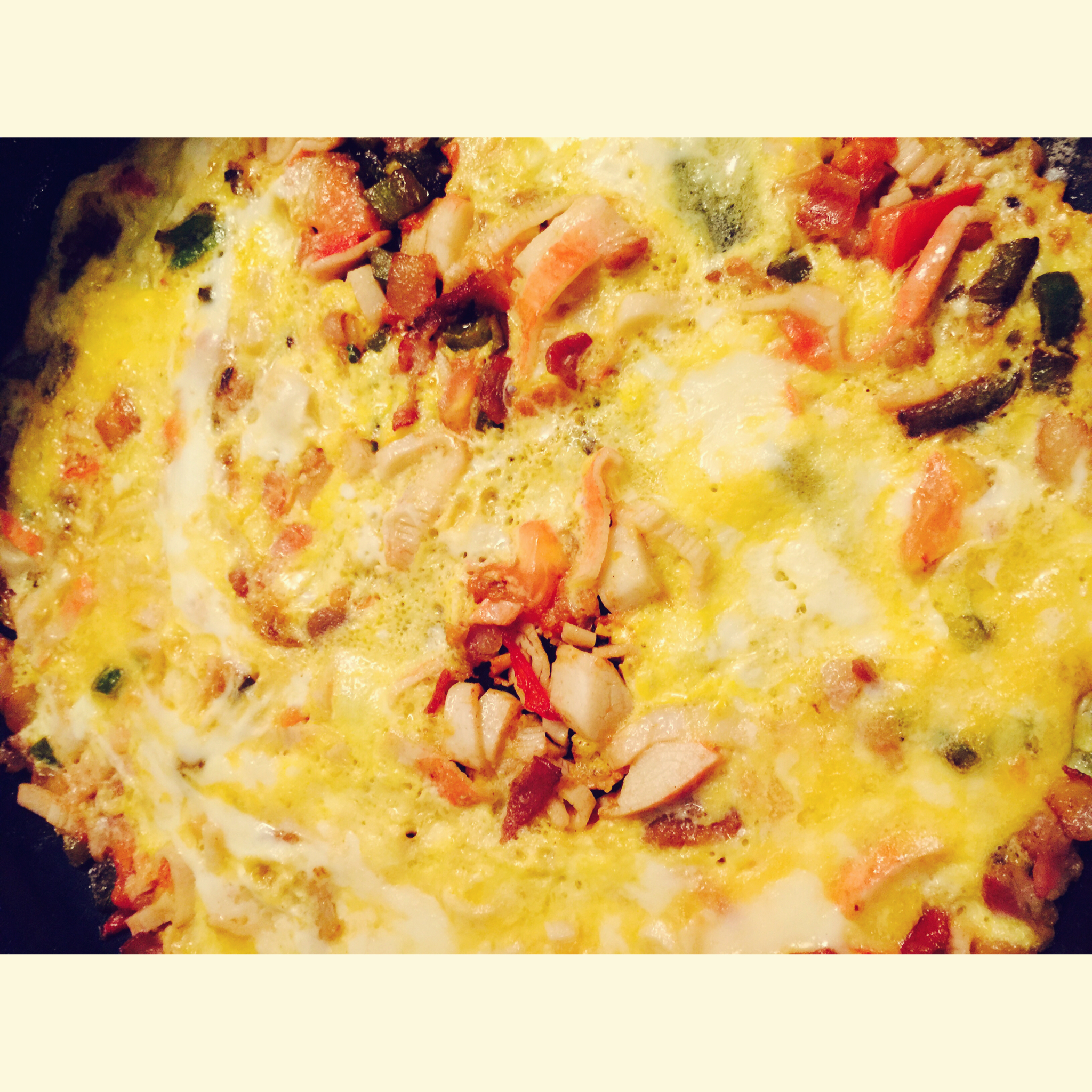 Omelet Pizza （蛋饼匹萨）