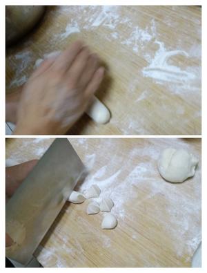 第一次做韭菜肉水饺的做法 步骤7