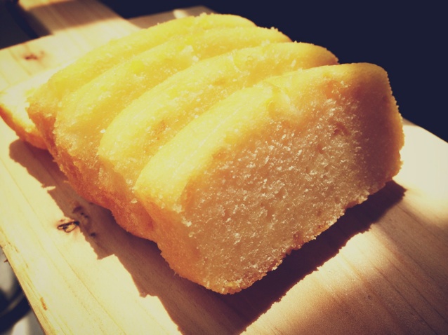 柠檬磅蛋糕