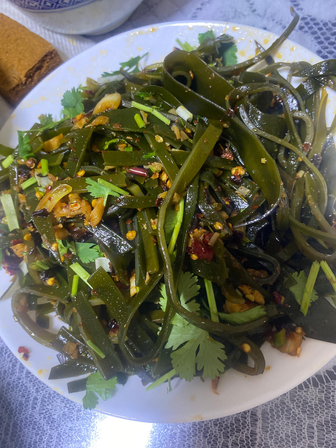 凉拌酸辣海带丝