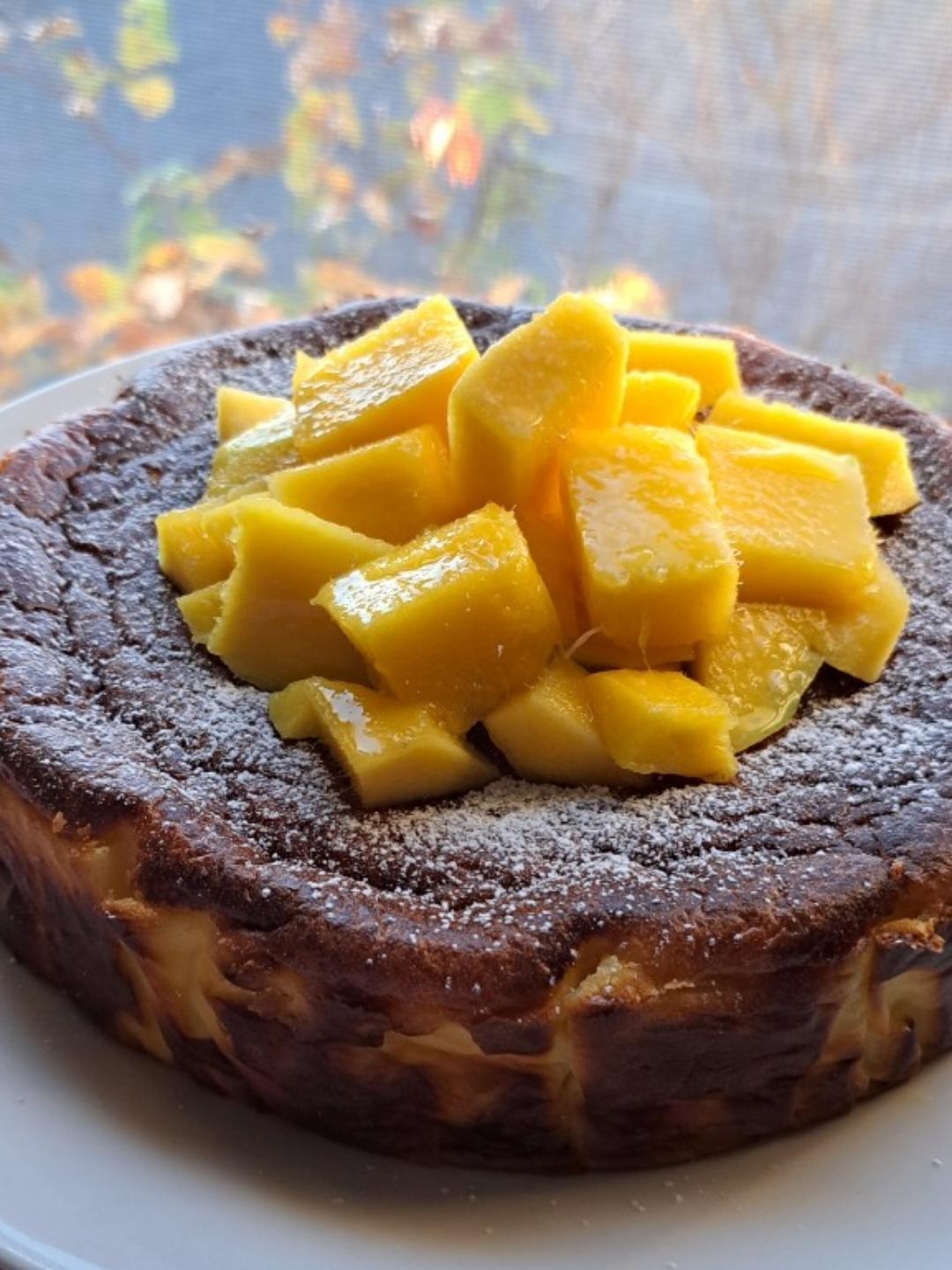 巴斯克芝士蛋糕『最简单的蛋糕』零失败🔥芝士控