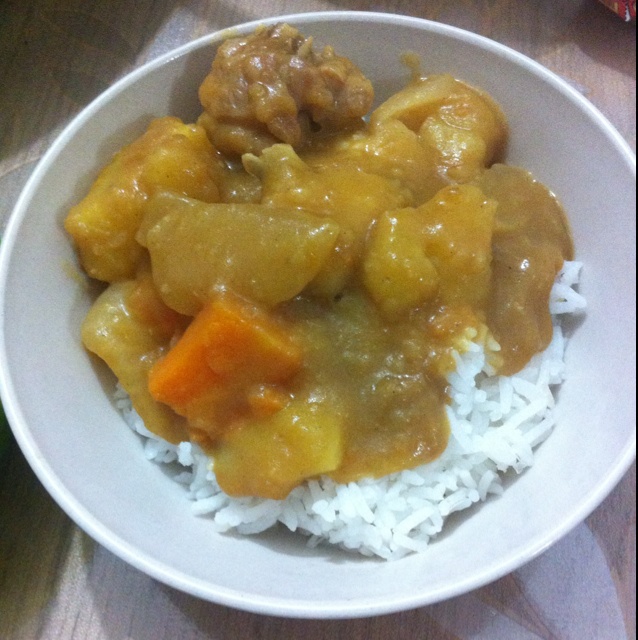 咖喱鸡饭