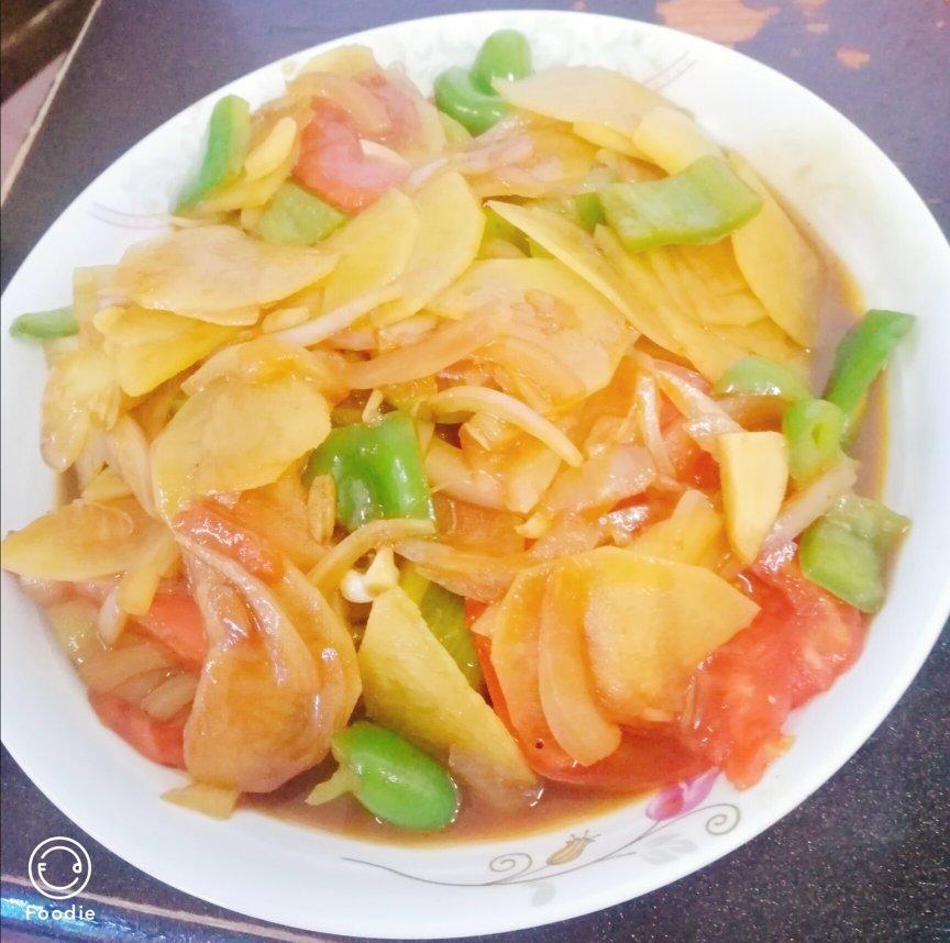 土豆洋葱西红柿【超下饭】