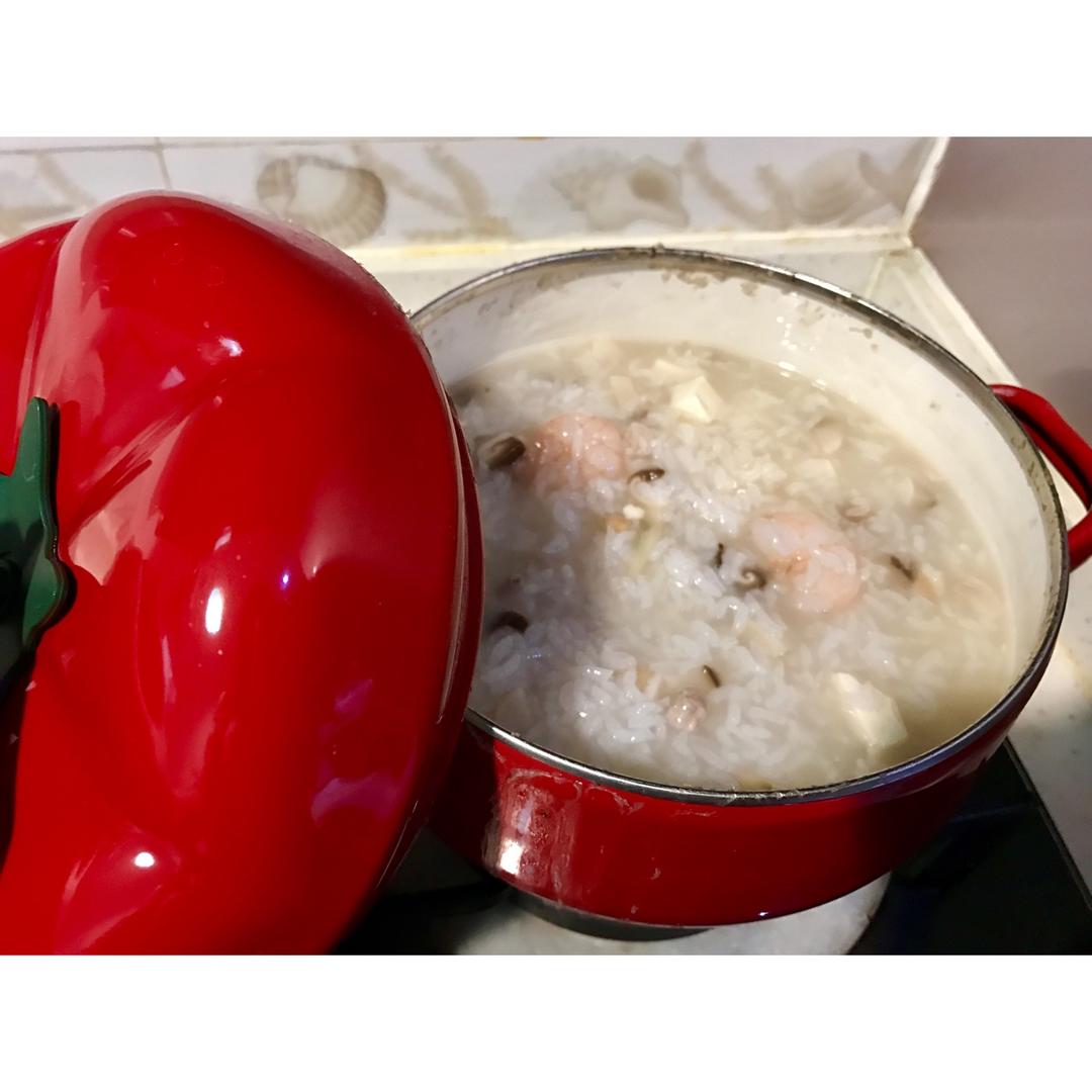 鲜虾排骨粥