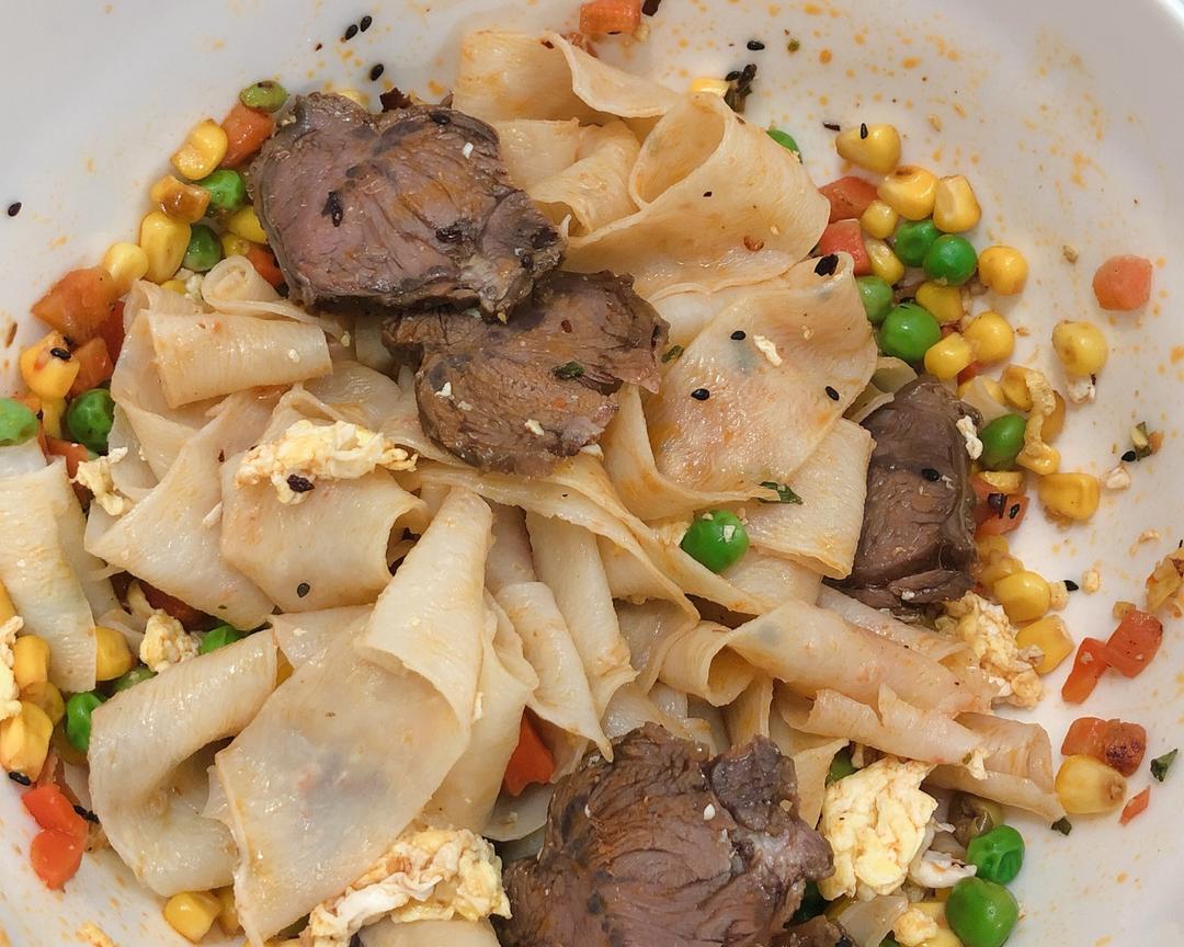 豪华版阿宽红油面皮