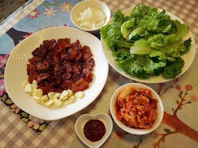 韩式烤五花肉