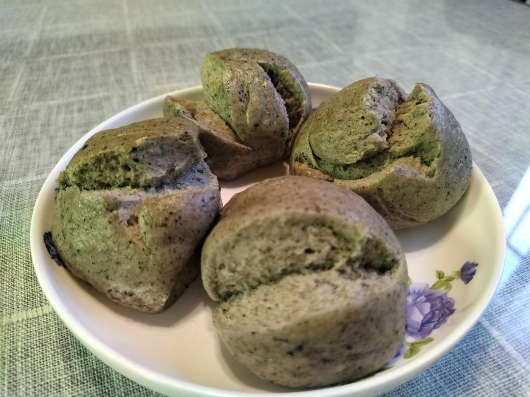 一发黑芝麻馒头，补钙佳选！