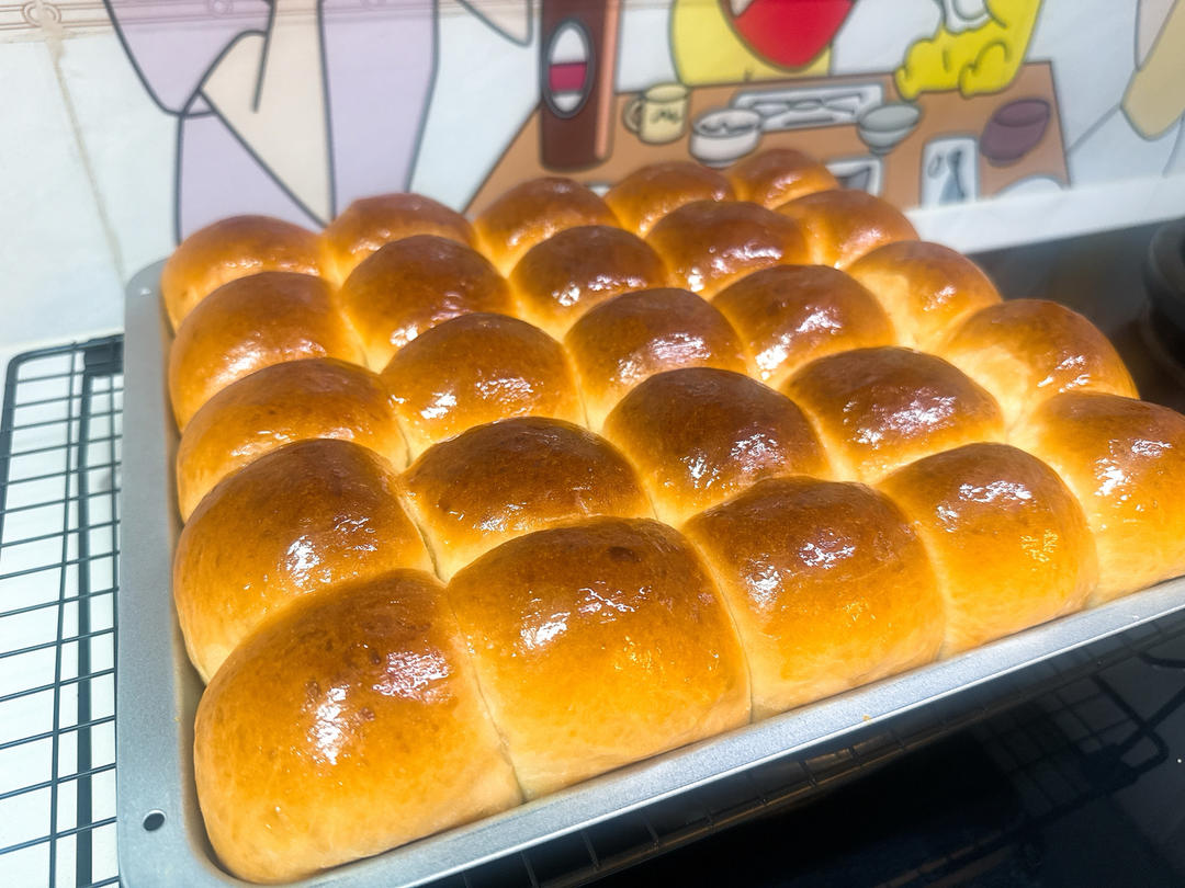 最近很火的山姆同款黄油小餐包~