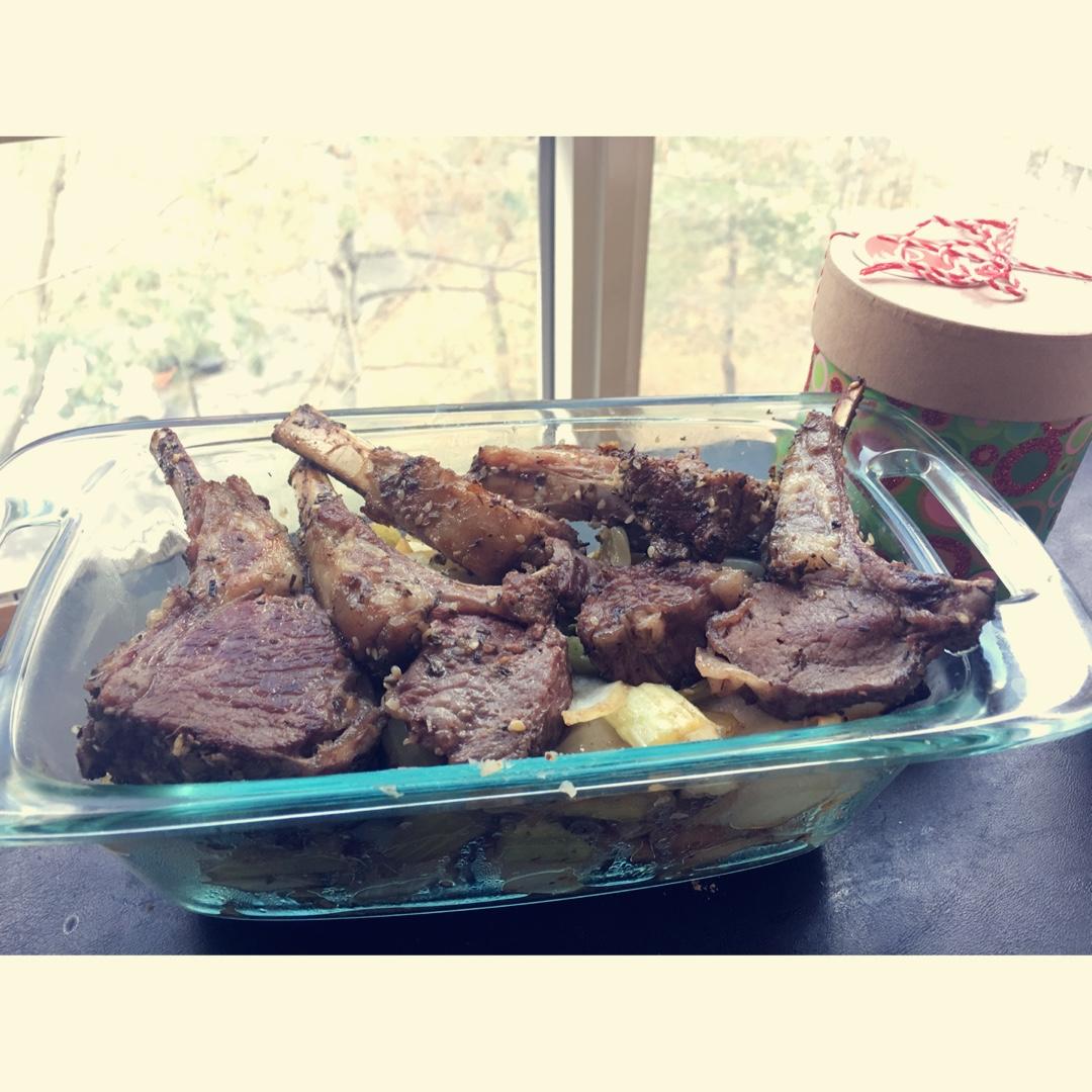 孜然烤羊排