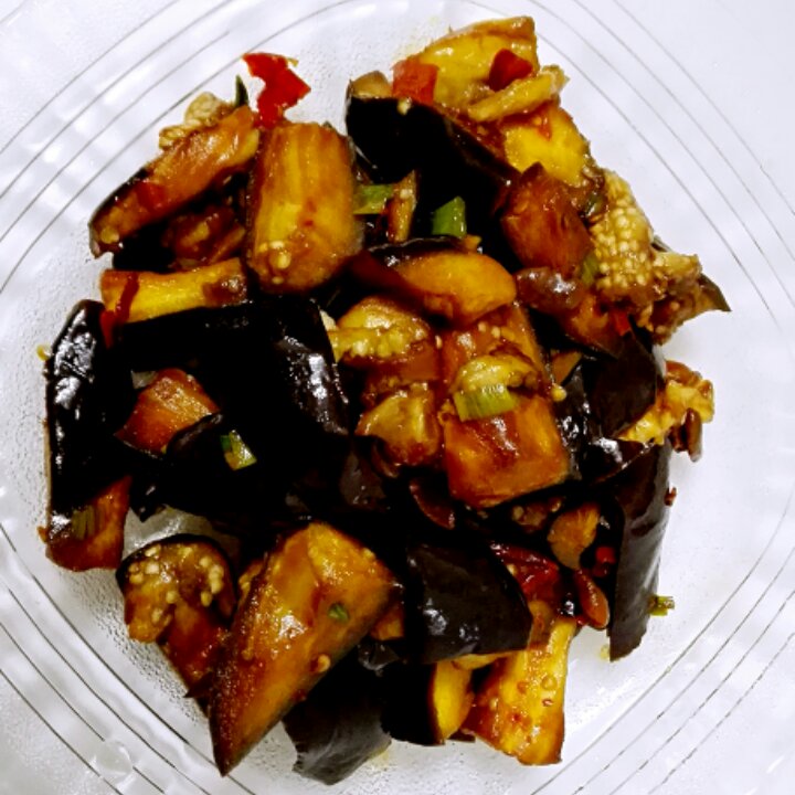 豆瓣酱炒茄子