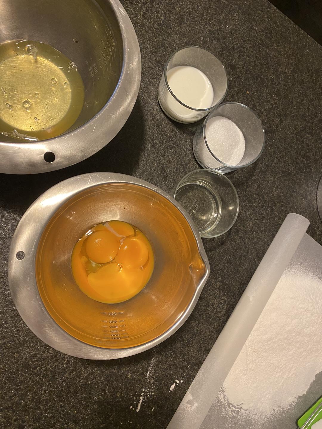 纯奶手撕吐司的做法 步骤1