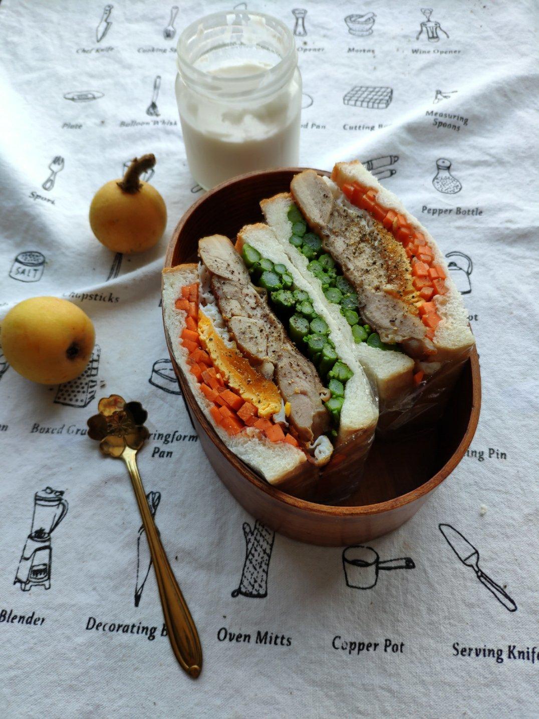 我的午饭三明治便当