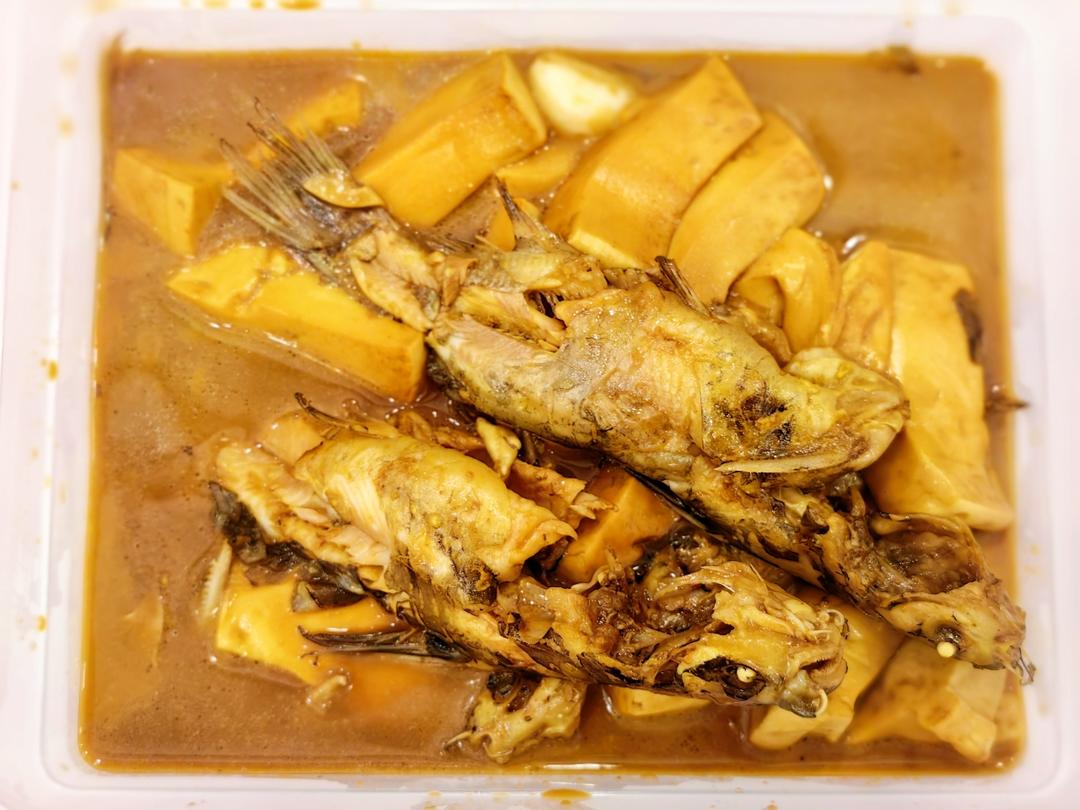 南京老牌酒店主厨教的昂刺鱼烧豆腐（红烧）