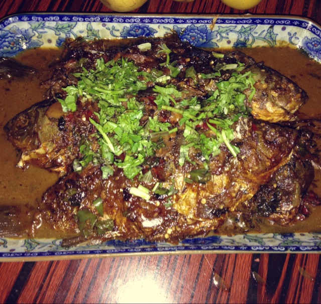 红烧鲫鱼