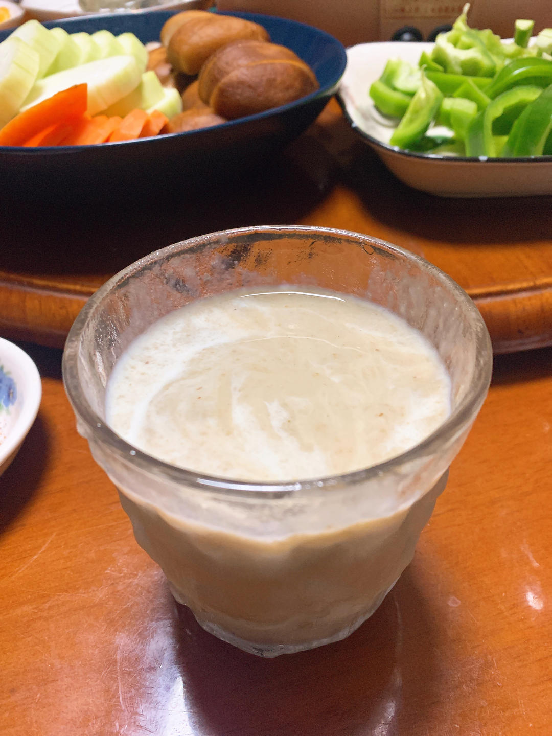 [解暑解辣必备]牛乳绿豆沙