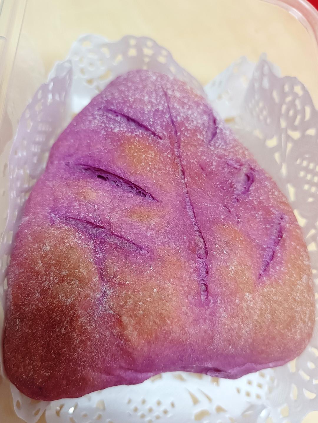 超松软芋泥乳酪软欧包