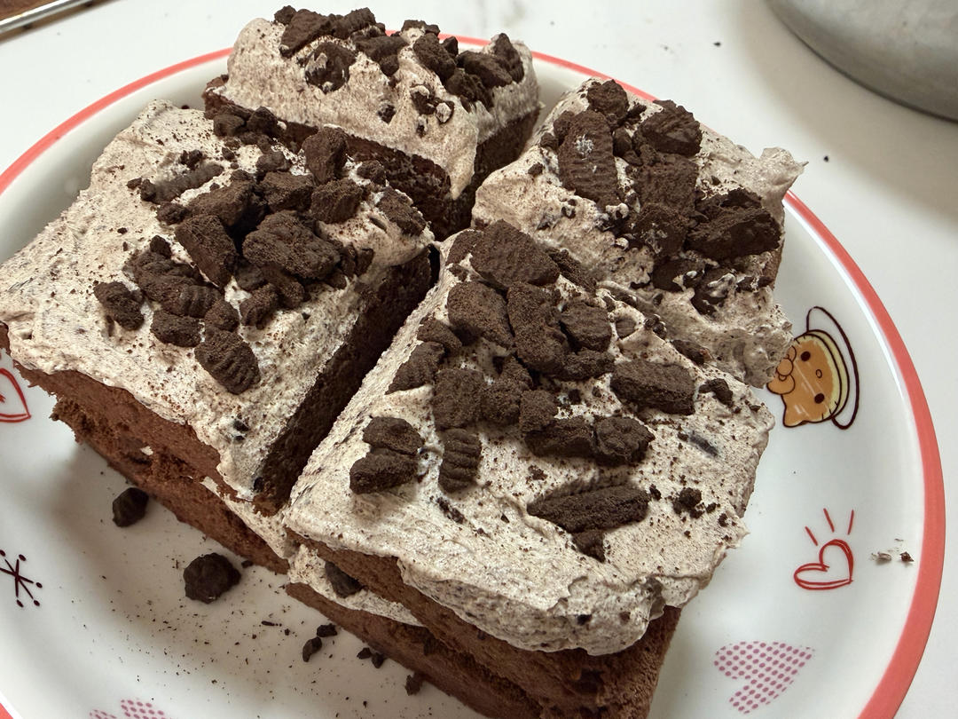 奥利奥咸奶油巧克力卷