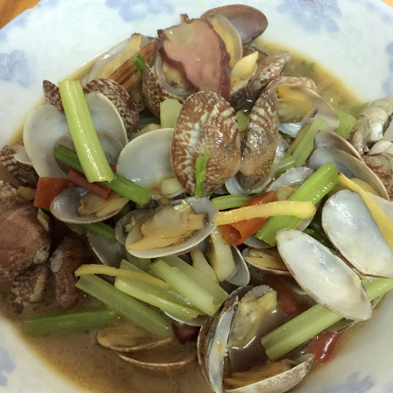 香辣炒蛤蜊