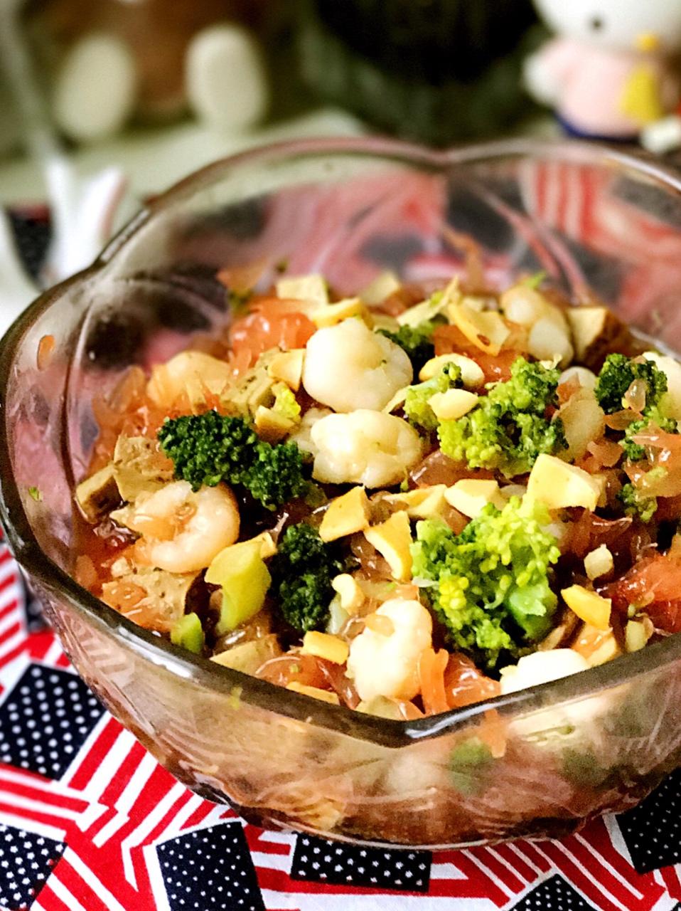 流光舞做的小羽私厨之柚子沙拉