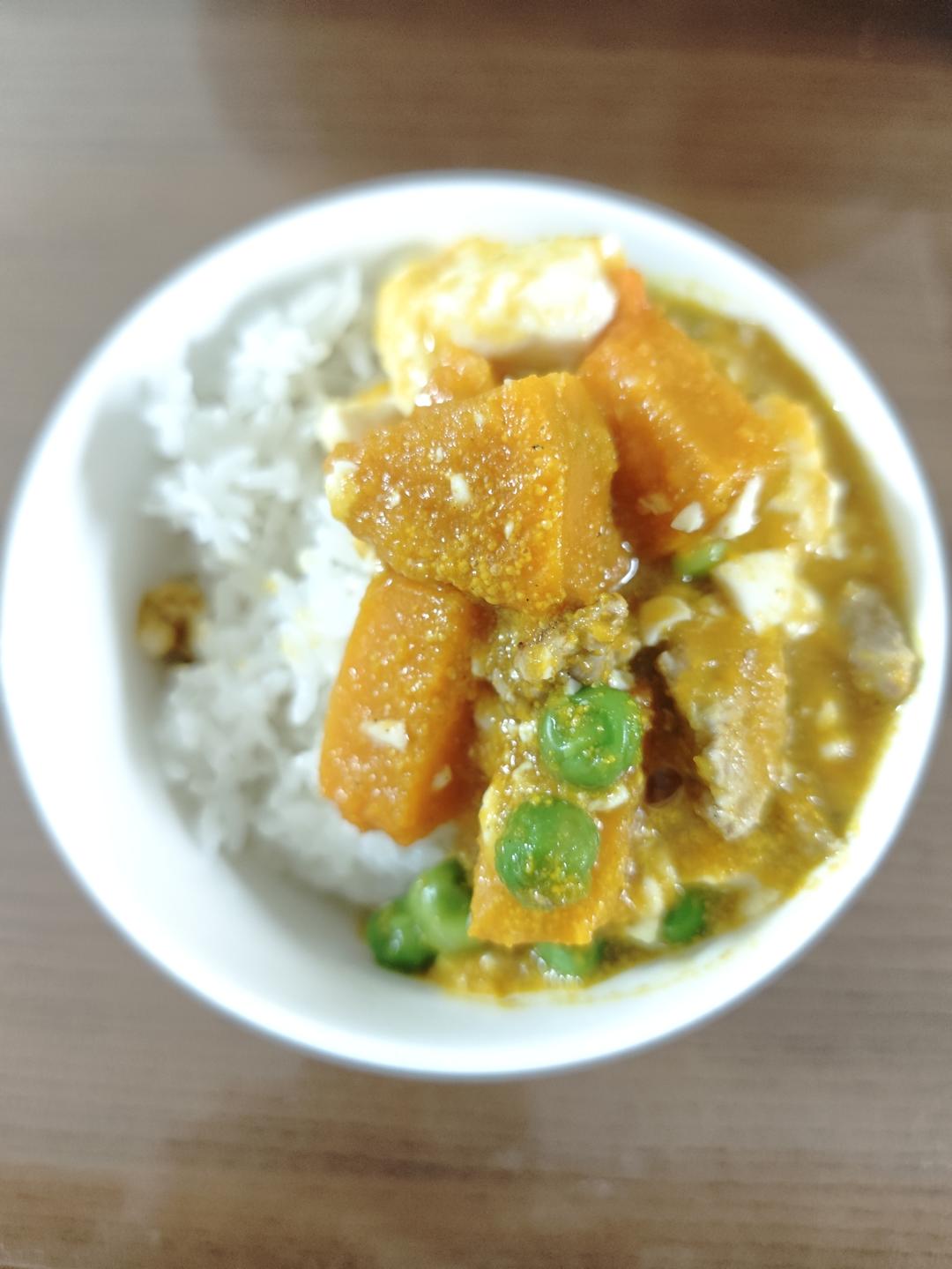 秋日暖胃又暖心——金汤南瓜豆腐煲