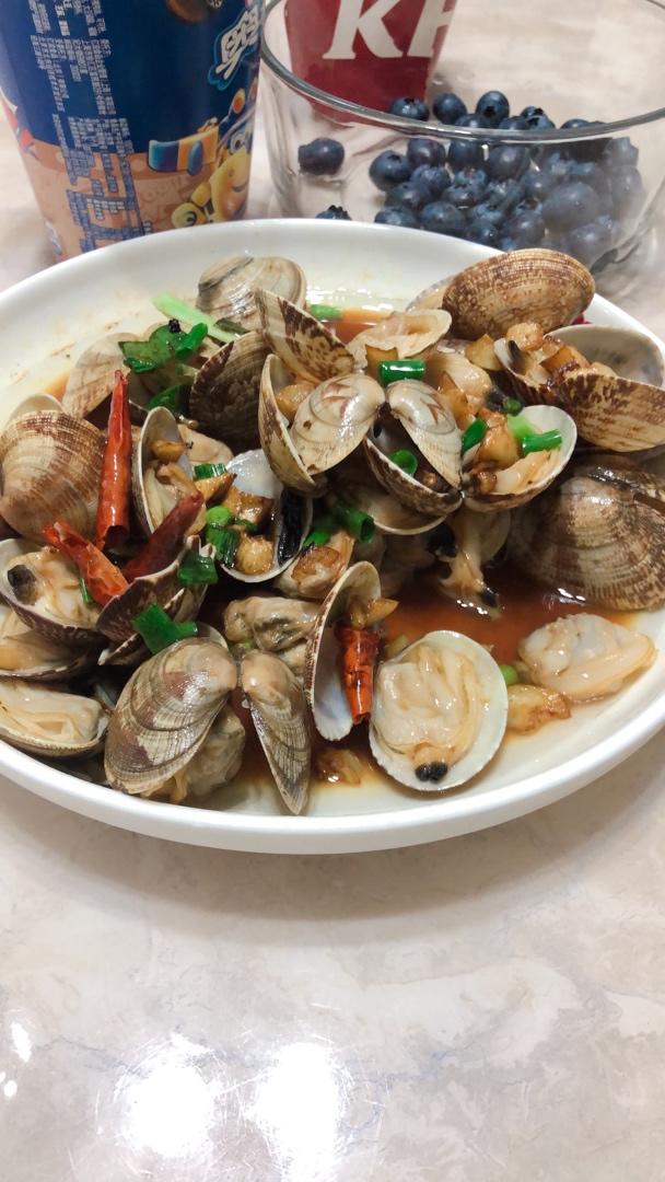 葱油蛤蜊