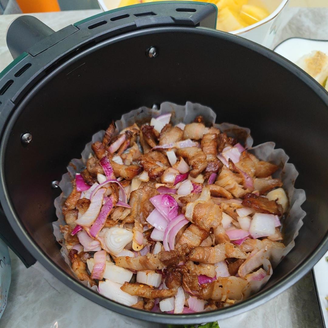 空气炸锅五花肉