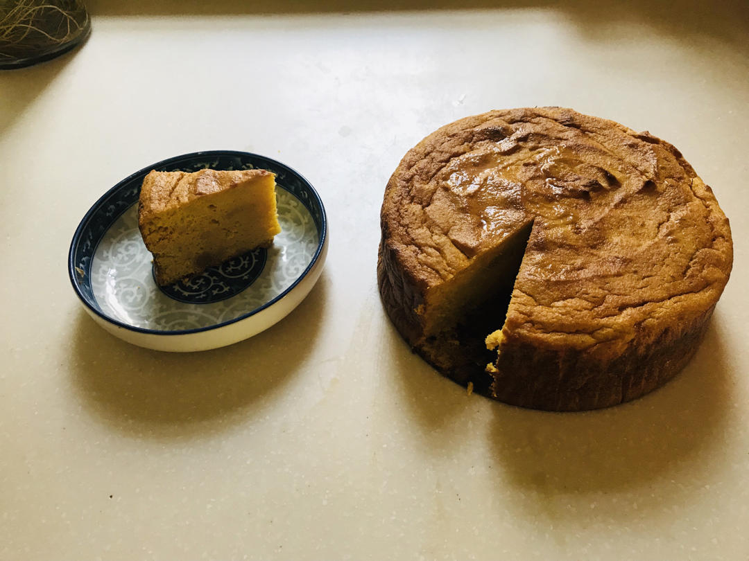健康甜品系列｜融化夏天的香橙杏仁蛋糕，闻起来美好得像雪糕